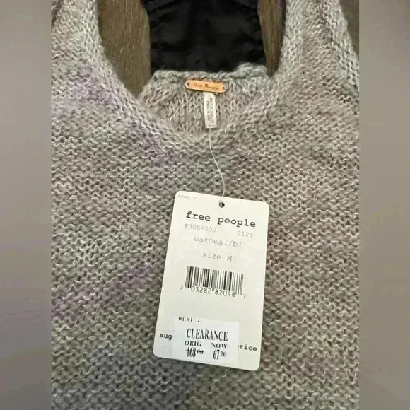 Free People Bronze Sequin Strap Knitted Tank / Tunic - Picture 4 of 6